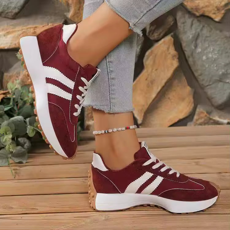 Women's Chunky Mesh Platform Trainers