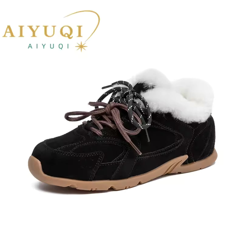 Women's Retro Suede Running Trainers