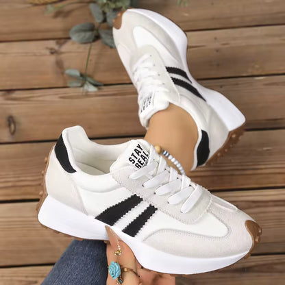 Women's Chunky Mesh Platform Trainers