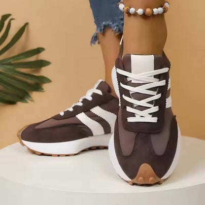 Women's Chunky Mesh Platform Trainers