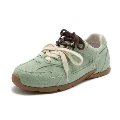 Women's Retro Suede Running Trainers