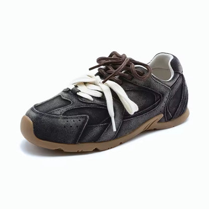 Women's Retro Suede Running Trainers