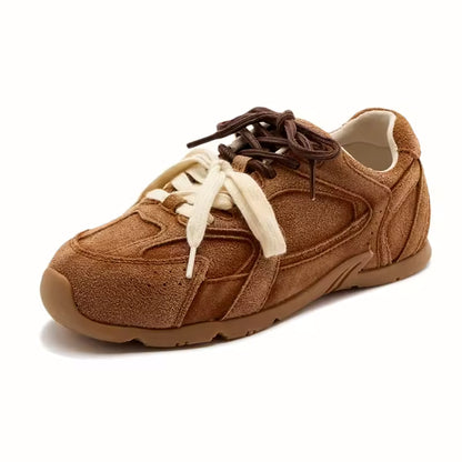 Women's Retro Suede Running Trainers
