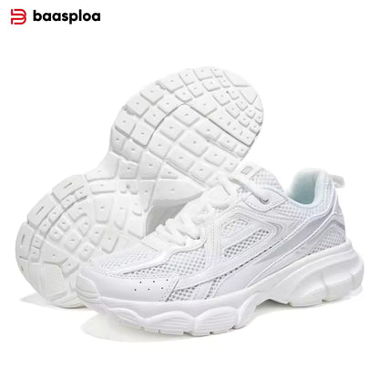 Women's Silver Retro Running Trainers