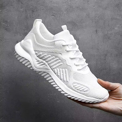 Retro Chunky Y2K Trainers in Breathable Mesh