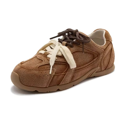 Women's Retro Suede Running Trainers