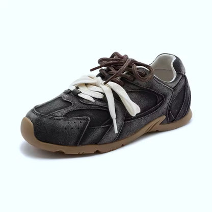 Women's Retro Suede Running Trainers