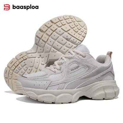 Women's Silver Retro Running Trainers