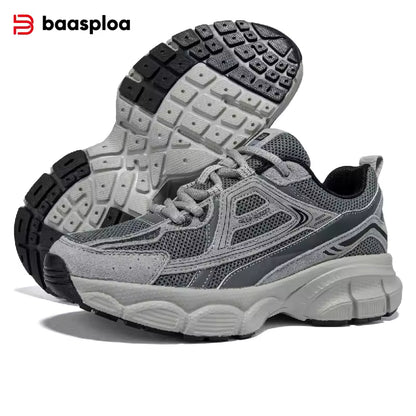 Women's Silver Retro Running Trainers