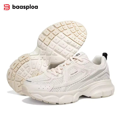 Women's Silver Retro Running Trainers