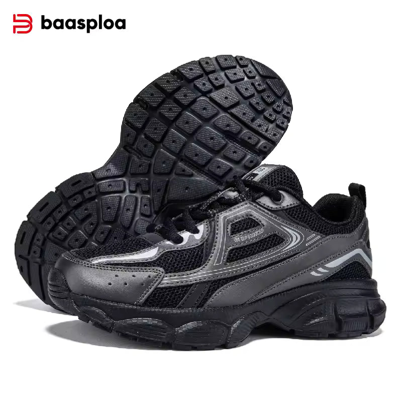 Women's Silver Retro Running Trainers