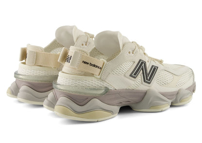 Unisex Chunky Mesh Trainers with Heel Strap in off-white, mauve – view 7