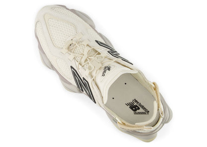 Unisex Chunky Mesh Trainers with Heel Strap in off-white, mauve – view 10