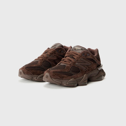 Unisex Chunky Suede Trainers in chocolate brown – view 2