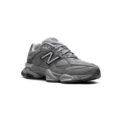 Unisex Chunky Suede Trainers in grey – view 7