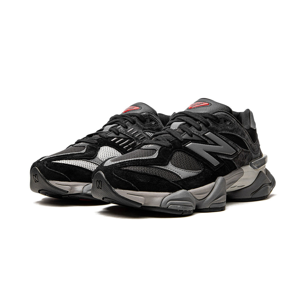 Unisex Chunky Trainers in black, charcoal grey, cream – view 2