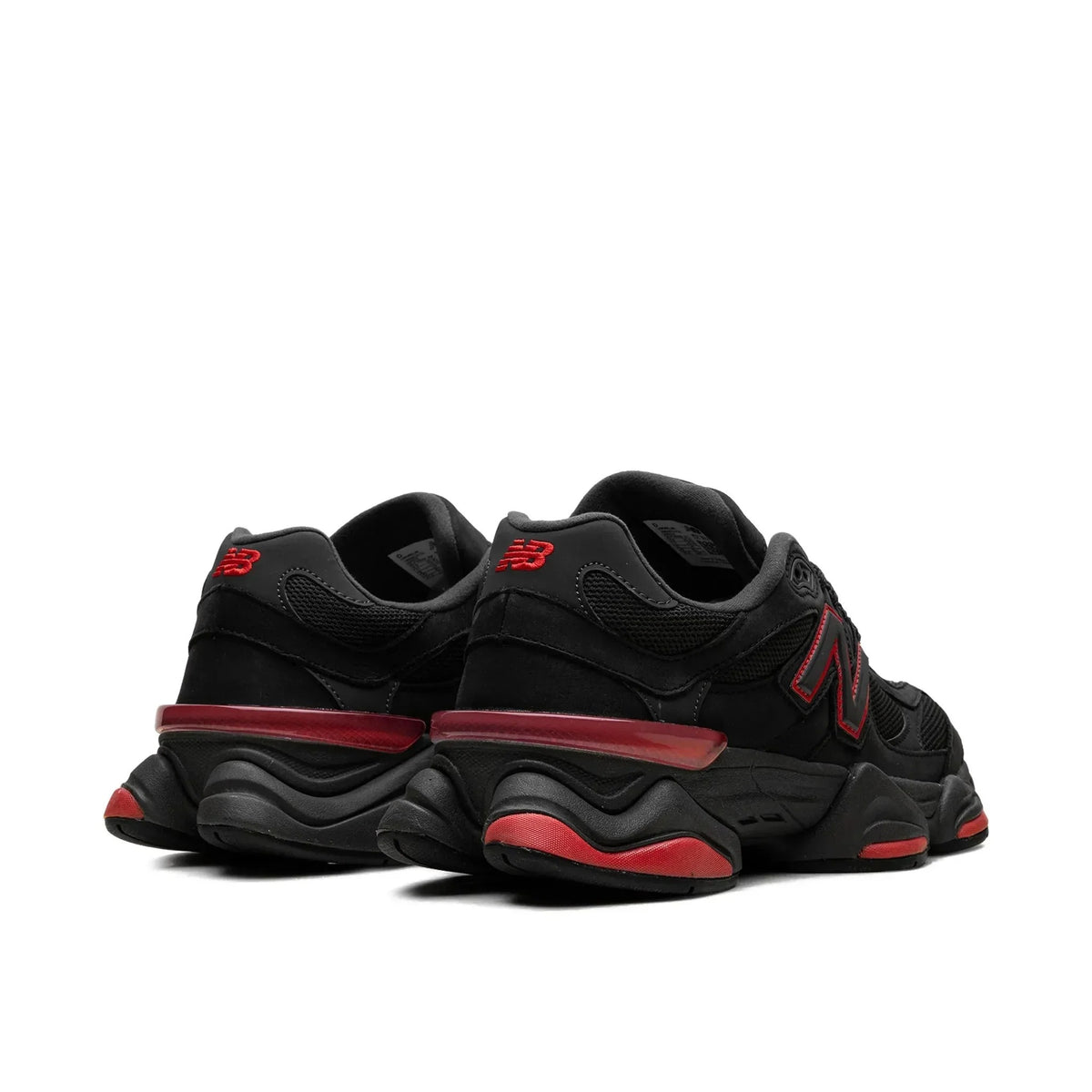 Unisex Chunky Trainers in black, red – view 2