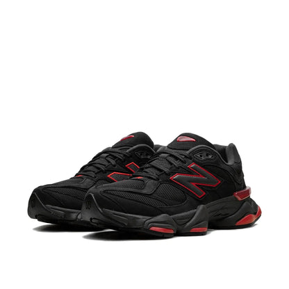 Unisex Chunky Trainers in black, red – view 3