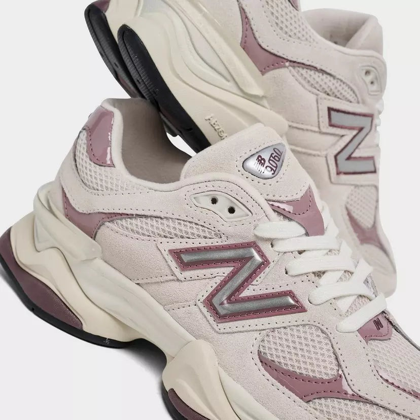 Unisex Chunky Trainers in cream, mauve – view 4