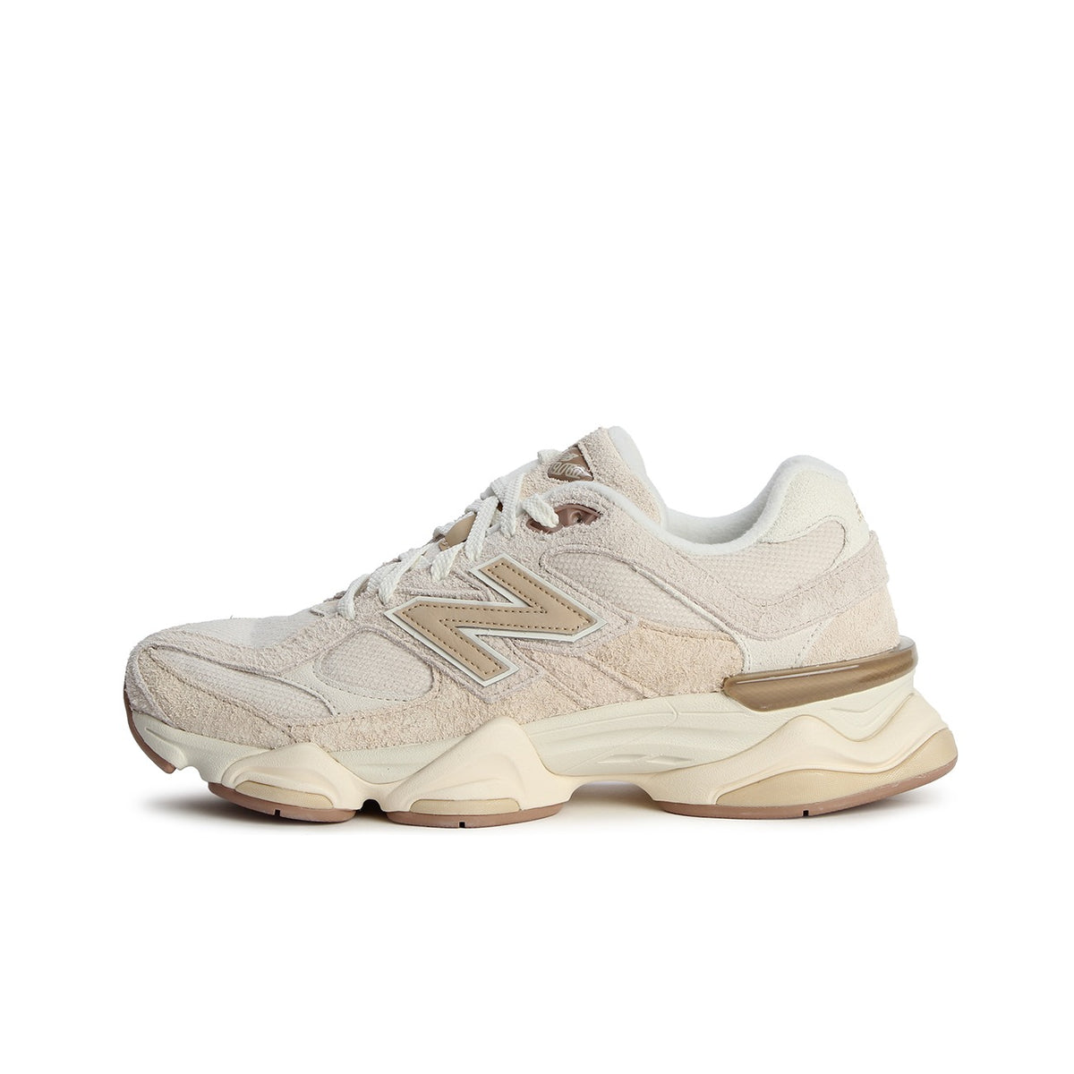 Unisex Chunky Trainers in cream, soft peach – view 4