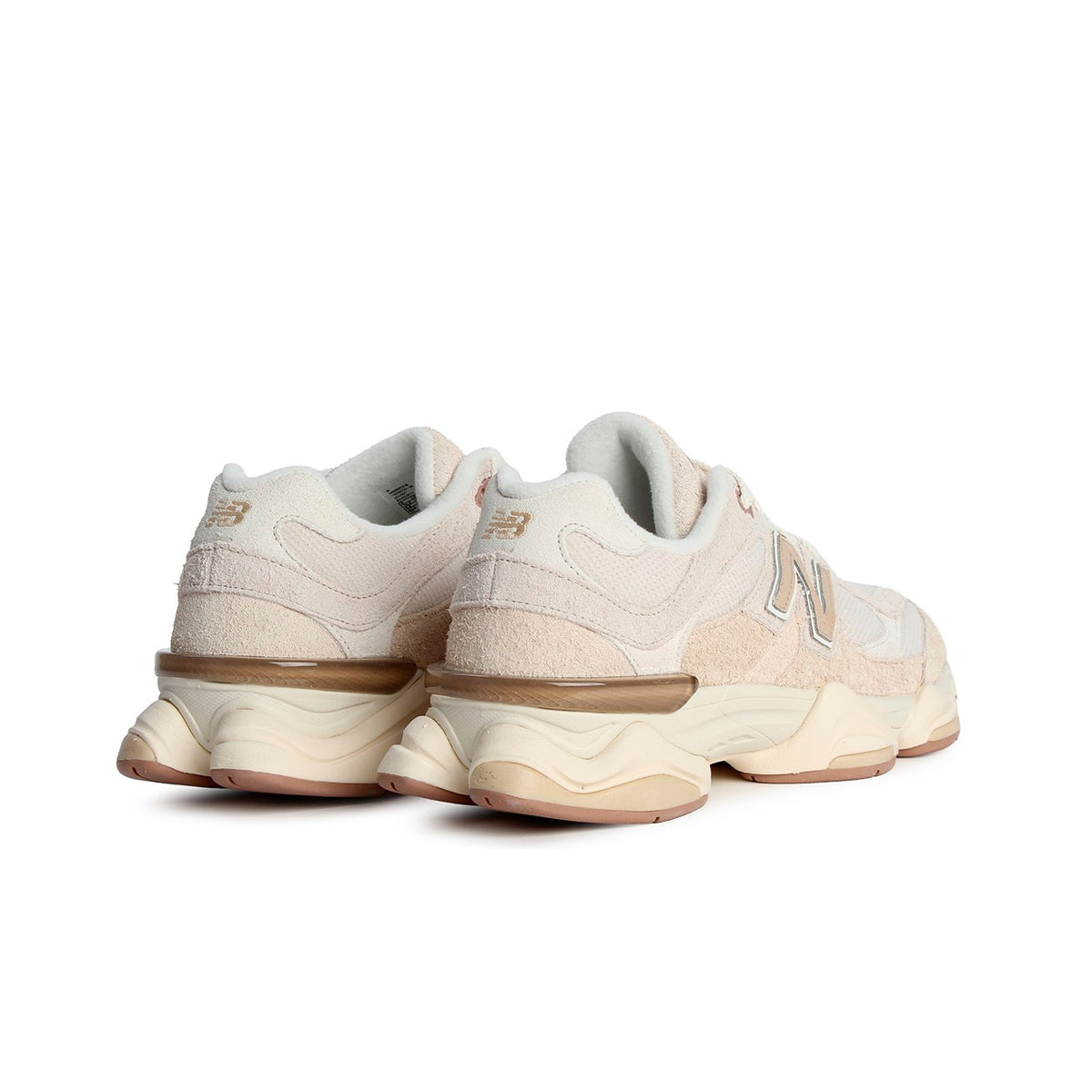 Unisex Chunky Trainers in cream, soft peach – view 5
