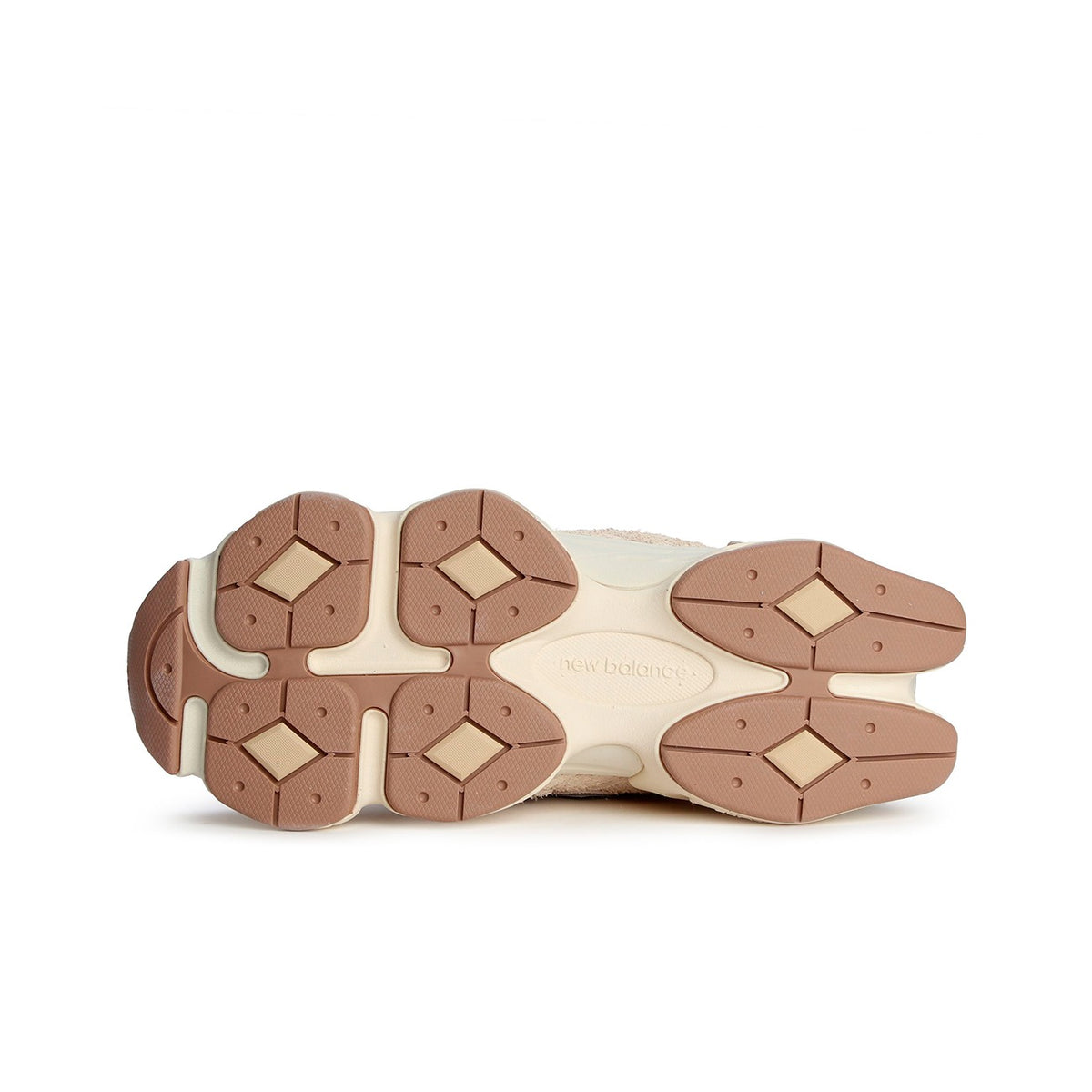 Unisex Chunky Trainers in cream, soft peach – view 6