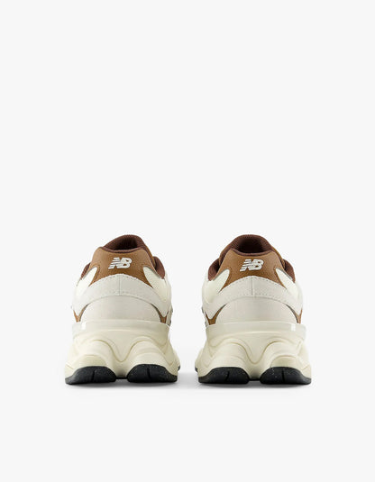 Unisex Chunky Trainers in cream, tan brown – view 4