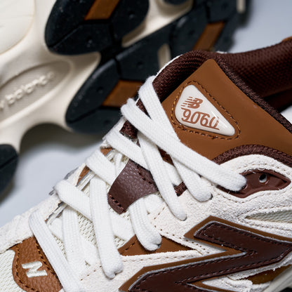 Unisex Chunky Trainers in cream, tan brown – view 6