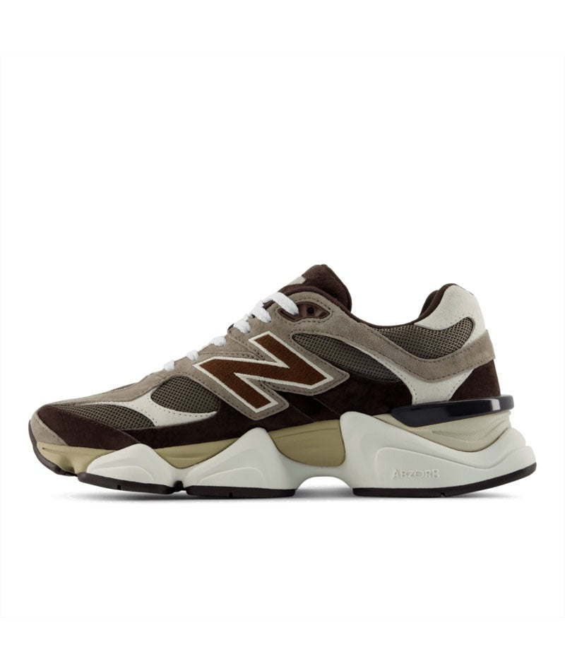 Unisex Chunky Trainers in dark brown, khaki, cream – view 4