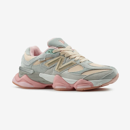 Unisex Chunky Trainers in grey, peach, pink – view 6