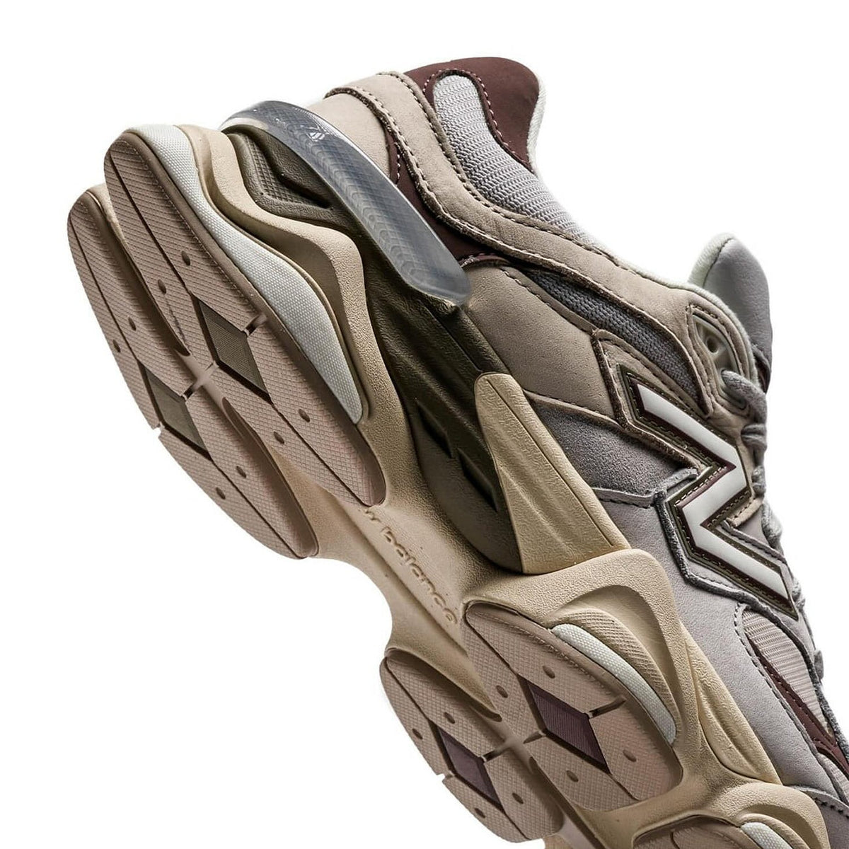 Unisex Chunky Trainers in grey, taupe, brown – view 5