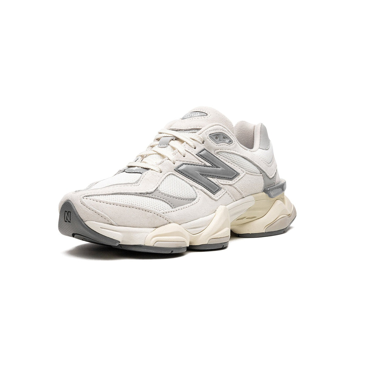 Unisex Chunky Trainers in off-white, light grey – view 4