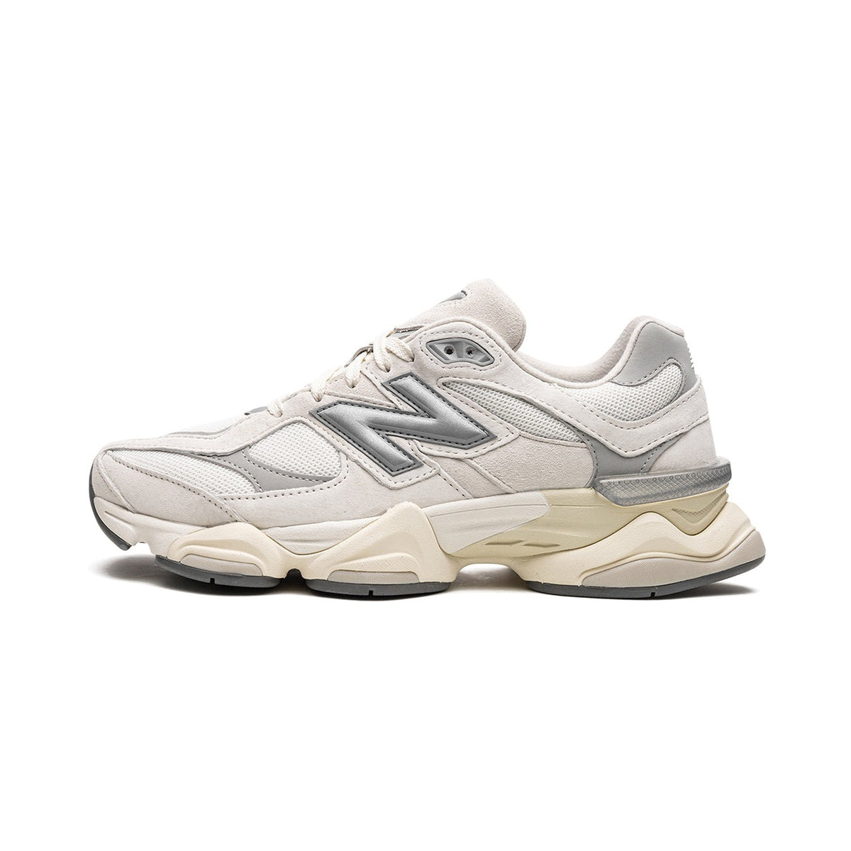 Unisex Chunky Trainers in off-white, light grey – view 6