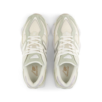 Unisex Chunky Trainers in pale sage, cream – view 3