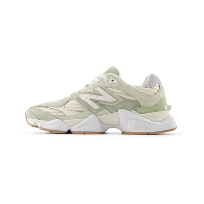 Unisex Chunky Trainers in pale sage, cream – view 4