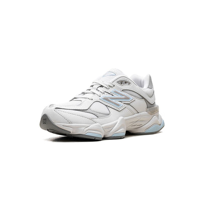 Unisex Chunky Trainers in white, grey, sky blue – view 2